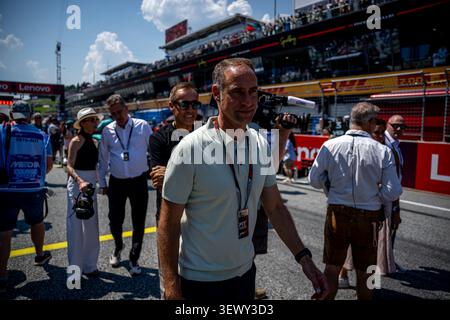 RED BULL RING, AUTRICHE - JUIN 28 : Oliver Mintziaff, PDG de Red Bull, lors du Grand Prix d'Autriche au Red Bull Ring le dimanche 28 juin 2026 à Spielberg, Autriche (photo de Michael Potts/BSR Agency). Banque D'Images
