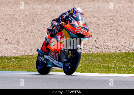Collin Veijer, des pays-Bas, a piloté pour Red Bull KTM Ajo lors de la course Moto2 Race le jour 3 du Grand Prix Tissot des pays-Bas au TT circuit Assen le 28 juin 2026 à Assen, pays-Bas. (Crédit : Grid Brinkerhof/MTB-photo/Alamy Live News) Banque D'Images