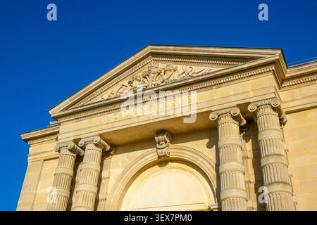France, Paris, zone classée au Patrimoine mondial de l'UNESCO, jardin des Tuileries, Musée de l'Orangerie Banque D'Images