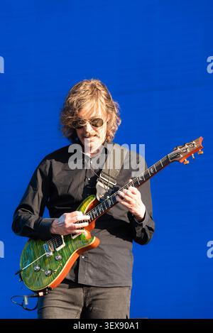 FRANCE, CLISSON. Le groupe suédois Opeth en concert au Hellfest 2026. Crédits : Andrea Pinna Banque D'Images