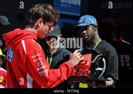 Silverstone, Royaume-Uni. 02 juillet 2026. Charles Leclerc (mon) Scuderia Ferrari. 02.07.2026. Championnat du monde de formule 1, Rd 9, Grand Prix de Grande-Bretagne, Silverstone, Angleterre, journée de préparation. Crédit : James Moy/Alamy Live News Banque D'Images