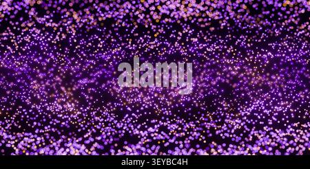 Fond bokeh brillant violet Banque D'Images