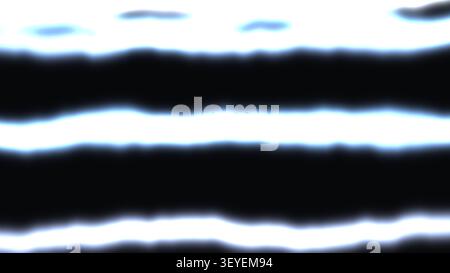 Le design comporte une série de lignes alternées noires et blanches créant un motif ondulé. Cette composition abstraite sert de backdr polyvalent Banque D'Images