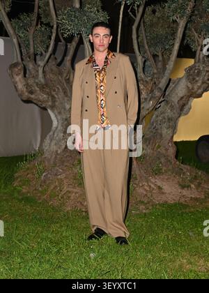 San Valentino Torio, Italy. 04th July, 2026. Michele Bravi attends the 2026 Outdoor Film Festival. Credit: SOPA Images Limited/Alamy Live News Banque D'Images