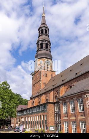 L'église de St Catherine, Hambourg, Allemagne Banque D'Images