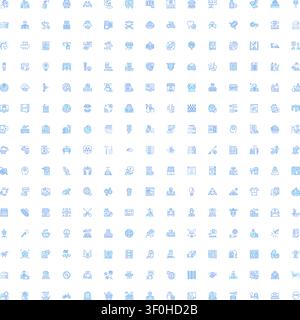 Grande collection de divers pictogrammes de contour mince fournissant des symboles pour les affaires, le web, la communication, la technologie, la nature, nourriture, et divers tous les jours Illustration de Vecteur