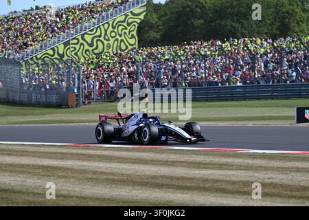 Silverstone, Grande-Bretagne, 5 juillet 2026, Esteban Ocon, Haas, lors du Grand Prix de Grande-Bretagne, Copyright Marco Talluto Banque D'Images
