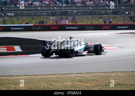 Silverstone, Grande-Bretagne, 5 juillet 2026, Esteban Ocon, Haas, lors du Grand Prix de Grande-Bretagne, Copyright Marco Talluto Banque D'Images