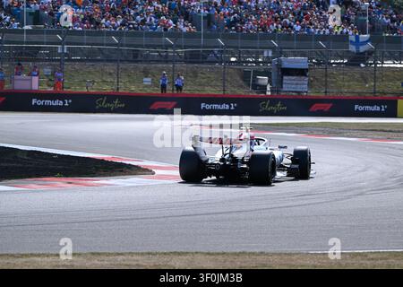 Silverstone, Grande-Bretagne, 5 juillet 2026, Oliver Bearman, Haas, lors du Grand Prix de Grande-Bretagne, Copyright Marco Talluto Banque D'Images