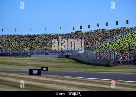 Silverstone, Grande-Bretagne, 5 juillet 2026, Esteban Ocon, Haas, lors du Grand Prix de Grande-Bretagne, Copyright Marco Talluto Banque D'Images