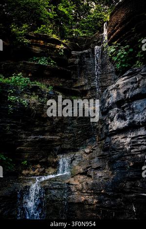 Le long du sentier au sommet du rocher, Branson Missouri, États-Unis Banque D'Images