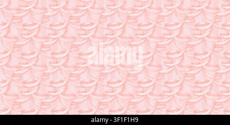 Motif sans couture ruban rose sur fond à carreaux rose, aquarelle. Décoratif pour la conception textile, les papiers peints intérieurs, les ensembles de papeterie, les emballages cadeaux a Banque D'Images