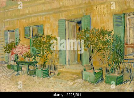 Vincent van Gogh – Le Restaurant de la Sirène à Asnières / Le Restaurant de la Sirène à Asnières, 1887 Huile sur toile post-impressionniste. Banque D'Images
