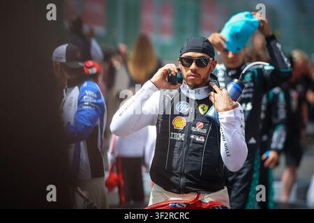 IPA86831450 - 44 Lewis Hamilton (GBR), Scuderia Ferrari SF26, lors du Grand Prix de Belgique à Spa-Francorchamps, du 16 au 19 juillet 2026, Championnat du monde de Formule 1 2026. Banque D'Images