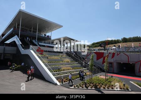 Budapest, Hongrie. 25 juillet 2026. Atmosphère du circuit. 25.07.2026. Championnat du monde de Formule 1, Rd 11, Grand Prix de Hongrie, Budapest, Hongrie, Jour de qualification. Credit : James Moy/Alamy Live News Banque D'Images