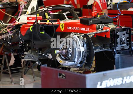 Hungaroring, Hongrie. 25 juillet 2026. Freins du Hungaroring, Hongrie. 25 juillet 2026. Lewis Hamilton de l'équipe Scuderia Ferrari HP F1 lors de la séance d'entraînement libre et des qualifications du samedi. Ahmad Al Shehab/Alamy Live News. Banque D'Images