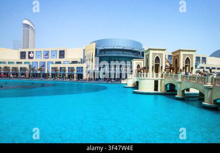 Emirats Arabes Unis, Dubaï, le centre commercial de Dubaï. Banque D'Images