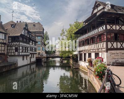 La Maison des Tanneurs Strasbourg Banque D'Images