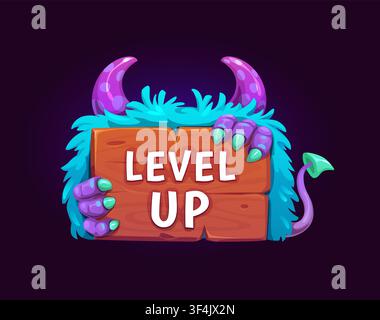 Niveau de jeu effrayant pour Halloween Illustration de Vecteur