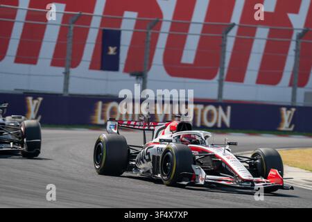 Grand Prix de Hongrie AWS de Formule 1 2026 - Dimanche 26 juillet - Course - #31 Esteban Ocon (FRA) - Équipe TGR Haas F1 Banque D'Images