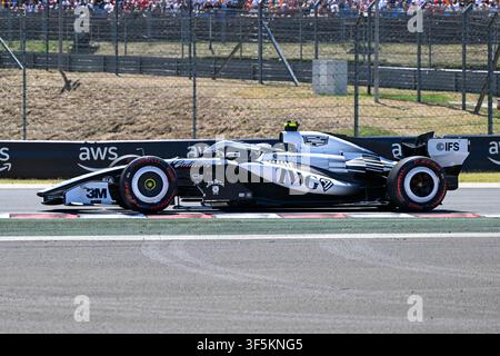 Hongrie, Budapest, 25 juillet 2026, Valtteri Bottas, Cadillac, pendant la journée de qualification du Grand Prix de Hongrie de Formule 1 au Hungaroring, Copie Banque D'Images