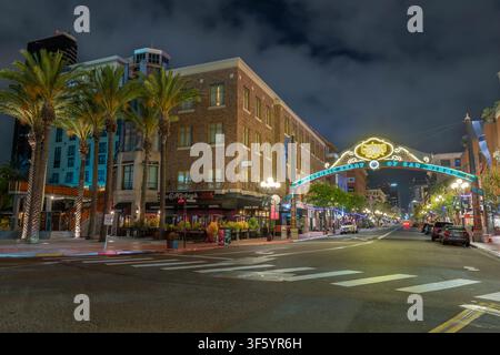 La skyline de San Diego Banque D'Images