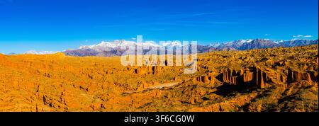 Grand Canyon de Tianshan Tomur au Xinjiang, en Chine Banque D'Images