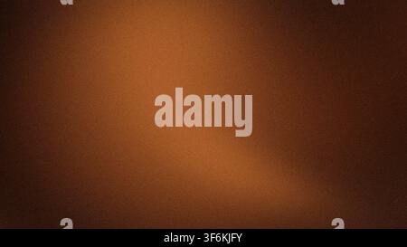 Fond abstrait granuleux dégradé en résolution 4K avec orange, brun et bronze Banque D'Images