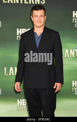 Nathan Fillion lors de la première de la série HBO Max 'Lanterns' au Paramount Theatre. Los Angeles, 13.08.2026 Banque D'Images