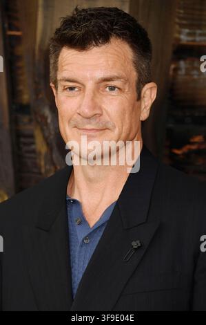 Nathan Fillion lors de la première de la série HBO Max 'Lanterns' au Paramount Theatre. Los Angeles, 13.08.2026 Banque D'Images