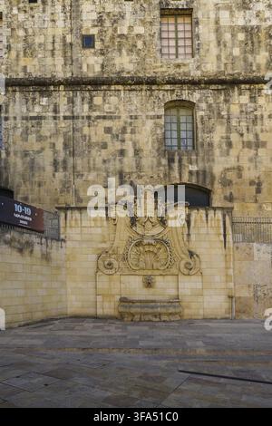 Malte ? La Valette, Fontaine de Wignacourt Banque D'Images