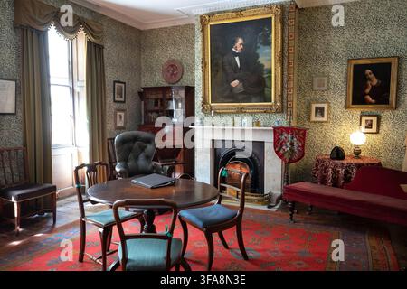 Le salon du Carlyles House, Londres Banque D'Images