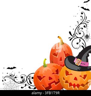 Calendrier pour 2012 Novembre avec éléments d'Halloween, vector illustration Illustration de Vecteur