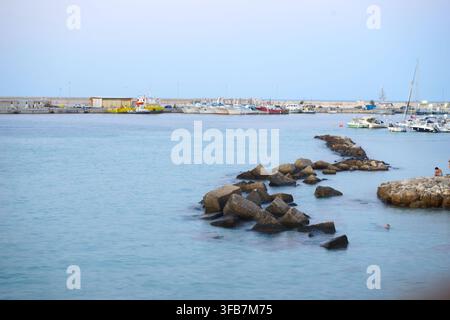 Port d'Otrante, Pouilles, Italie Banque D'Images