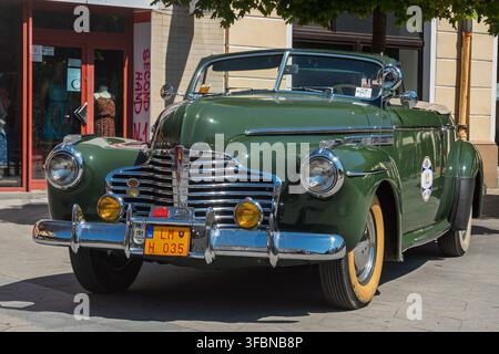 Beau classique d'avant-guerre Buick Eight Cabriolet de 1940 Banque D'Images