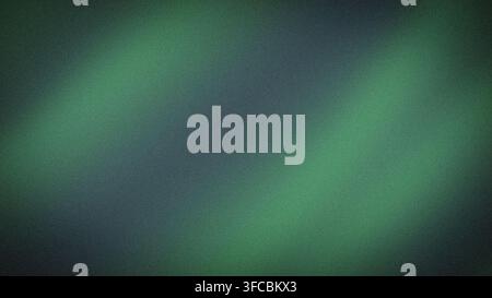 Fond dégradé abstrait granuleux bleu foncé vert en format 4K parfait pour fond d'écran et bannière tech Banque D'Images