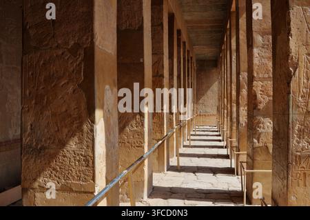 Deir el Bahari. Égypte Banque D'Images