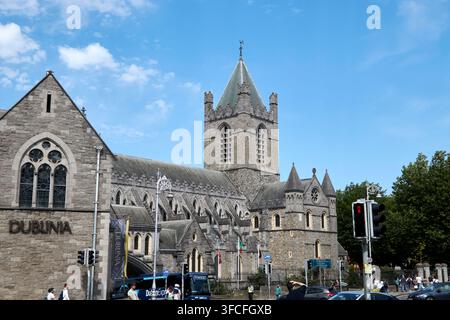 Cathédrale Christ Church Dublin, République d'Irlande Banque D'Images