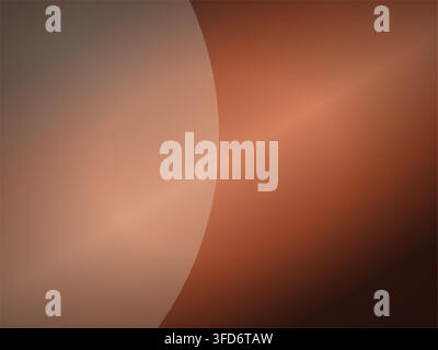 Fond abstrait glow orange brun chaud avec dégradé de lumière doux et texture de luxe élégante Illustration de Vecteur