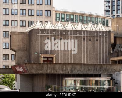 Galerie Hayward au Southbank Centre sur la South Bank de Londres, Angleterre, Royaume-Uni. Banque D'Images