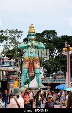Gombak, Malaisie - 18 mai 2026 : La statue géante de Lord Hanuman aux grottes de Batu Banque D'Images
