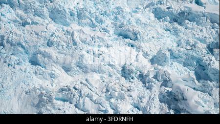 Fond d'ice glacial bleu texturé. Banque D'Images
