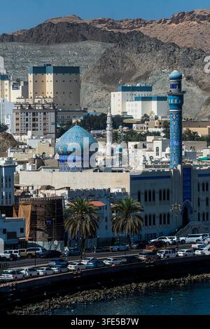 de belles images des mosquées d'Oman Banque D'Images