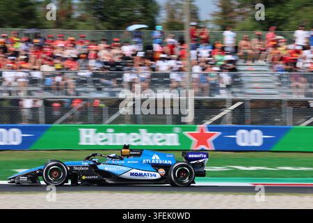 Monza, Italie 3-6 septembre 2026 : Championnat du monde FIA Formule 1 - 2026 - Grand Prix d'Italie - Monza - Vendredi 1er Entraînement libre Sur la photo : Pilote d'essai et remplaçant Luke Browning (GBR #46) dans la Williams Banque D'Images