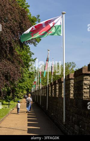 Cardiff, Pays de Galles, le 24 mai 2026. Cardiff est une capitale vibrante mêlant monuments historiques, réaménagement du front de mer, culture galloise et héritage médiéval Banque D'Images