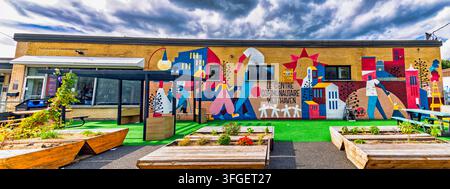 Centre communautaire Westhaven Banque D'Images