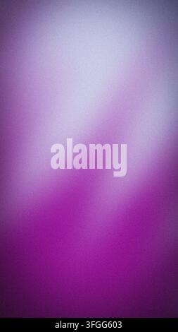 Image verticale avec fond texturé granuleux dégradé violet et bleu, effet grunge flou, fond abstrait technologique Banque D'Images