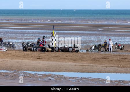 Race the Waves 2026 Bridlington South Beach Banque D'Images