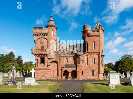Chapelle funéraire, Arbroath, Angus, Écosse Banque D'Images