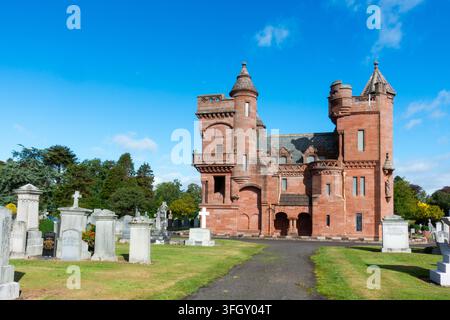 Chapelle funéraire, Arbroath, Angus, Écosse Banque D'Images